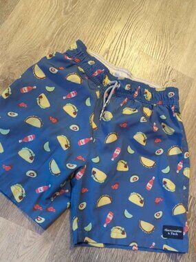 Abercrombie kids 9/10 swim trunks boys